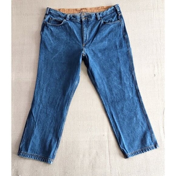 Duluth Trading Co. Jeans Men's 42 X 30 Medium Wash 85058 Heavy Duty Denim - Picture 1 of 16